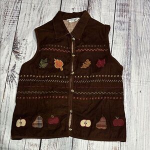 Victoria Jones Vest Vtg
